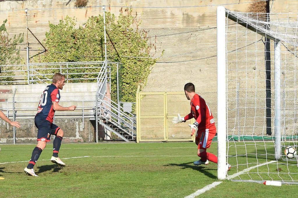 Luca Rigoni, gol al Sion (foto di Tanopress Genoa)