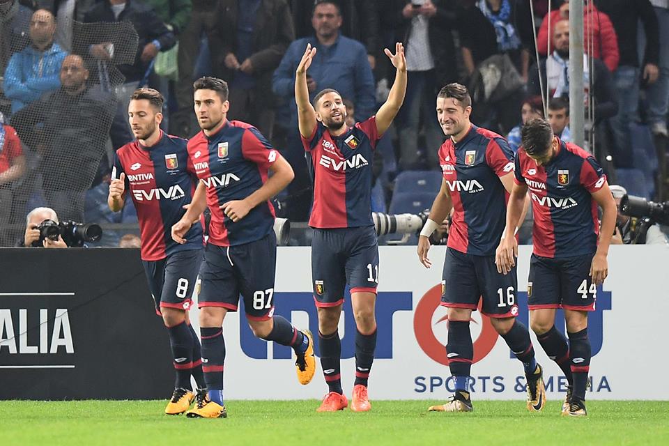 La gioia di Taarabt dopo il gol (foto di Tanopress Genoa)
