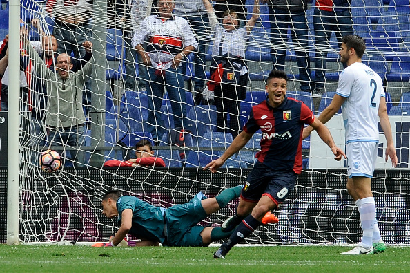 Il gol di Simeone (@ Marco Rosi / Fotonotizia)