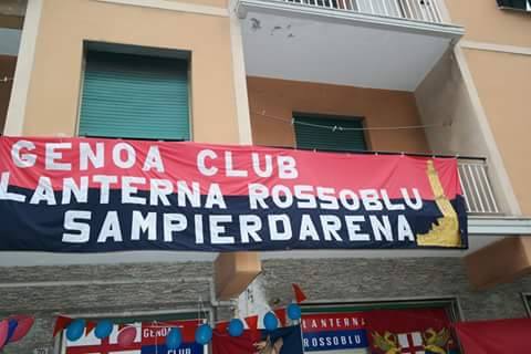 Genoa Club Lanterna rossoblù 4