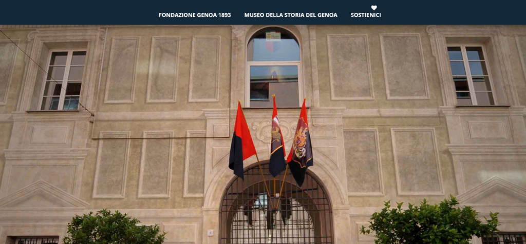 Fondazione Genoa nuovo sito