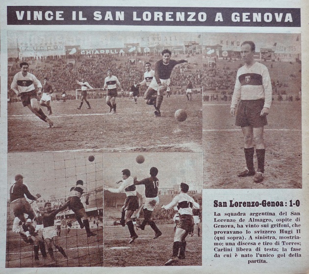 Il Calcio e il Ciclismo Illustrato del 15 febbraio 1956 (Proprietà Fondazione Genoa)