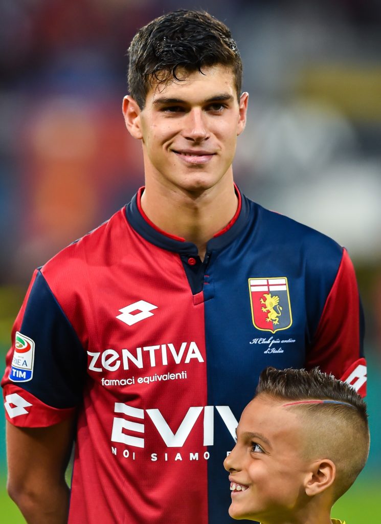 GENOA, GE - SEPTEMBER 20: Pietro Pellegri of Genoa before the Serie A match between Genoa CFC and AC Chievo Verona at Stadio Luigi Ferraris on September 20, 2017 in Genoa, Italy.  (Photo by Paolo Rattini/Getty Images)