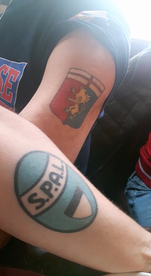 Tatuaggi Genoa Spal