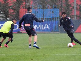 Genoa Iago Falque allenamenti