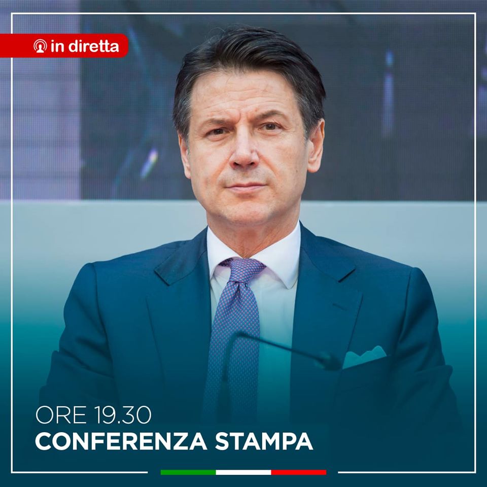 LIVE VIDEO – Conferenza stampa Giuseppe Conte - ILoveCalcio24