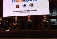 Presentazione maglie squadre liguri Serie A 2021/22 - È il turno di Alberto Zangrillo (© ph. Alfonso Magno)