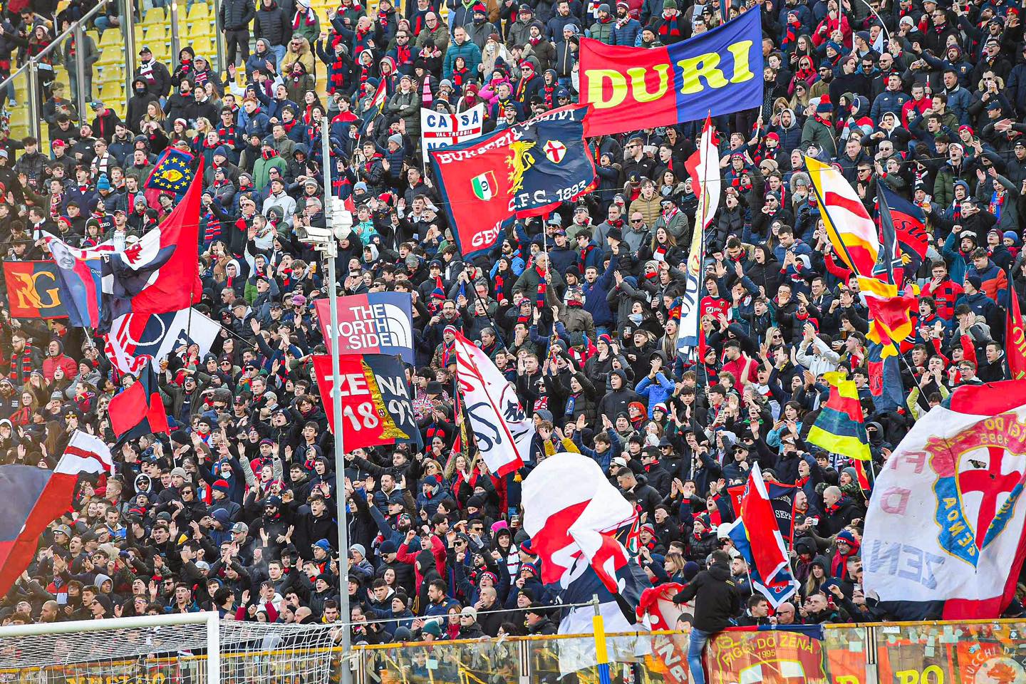 Parma-Genoa tifosi