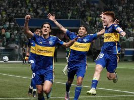 Cavani Barco Boca Juniors